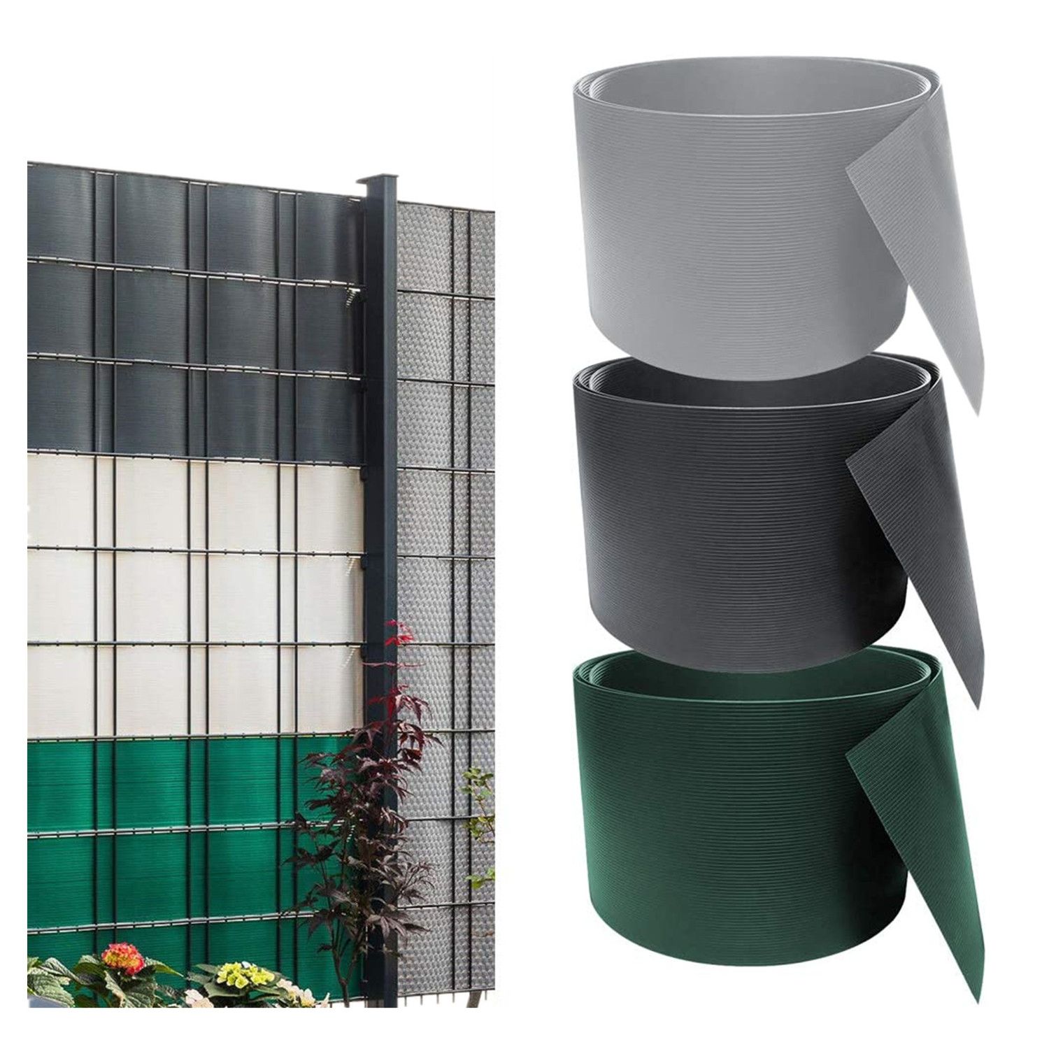 Reach 19cmx2.525m 10PCS/19cmx26m Hard PVC/PP Strip Screen Fence