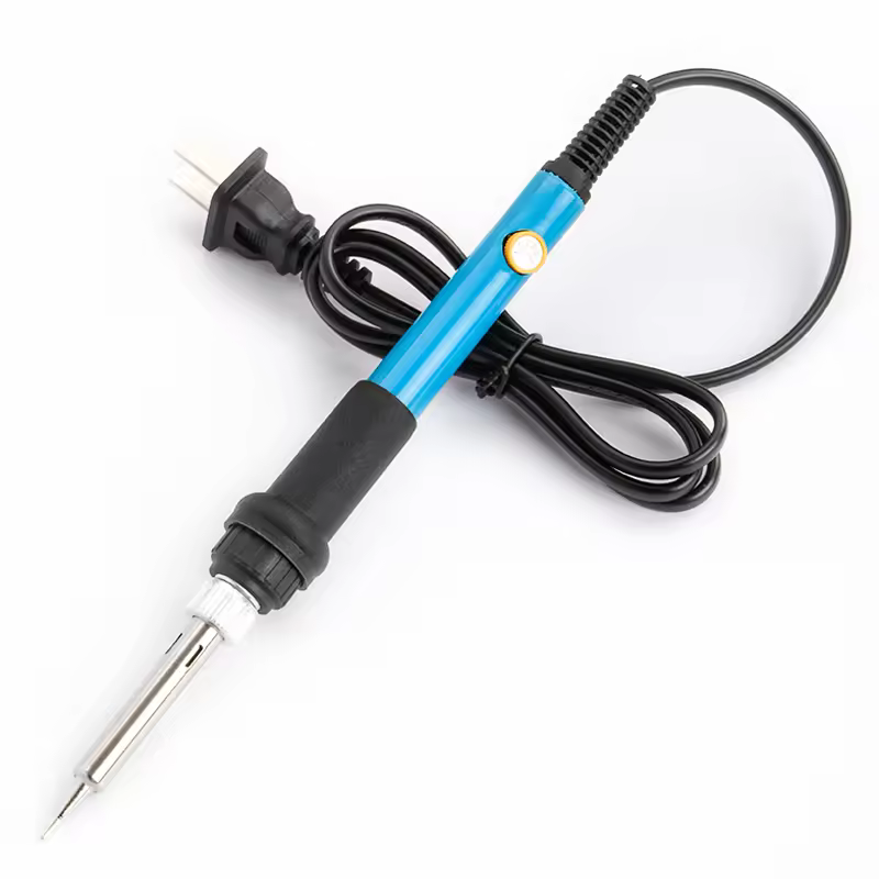 60w Fast Heating Temperature-adjustable Soldering Iron With Pencil Tip For Home Diy Pcb Repair Rework Welding