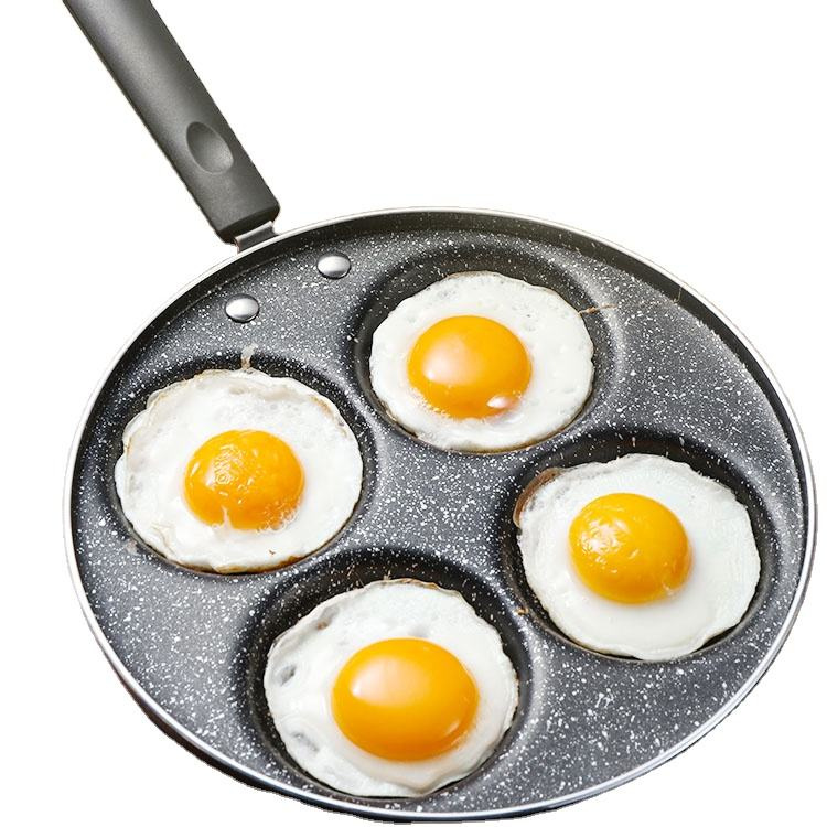 High Quality Four-Hole Fried Egg Aluminum Pan Wholesale Low Price Metal Material
