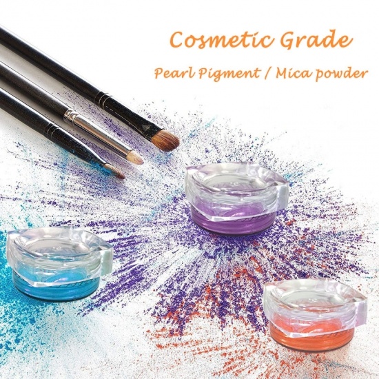 Cosmetics Grade Mica Pearl Pigment Powder in Jar for Makeup