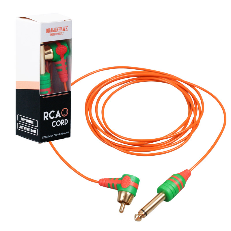 Draghonhawk Tattoo Clip Cord RCA