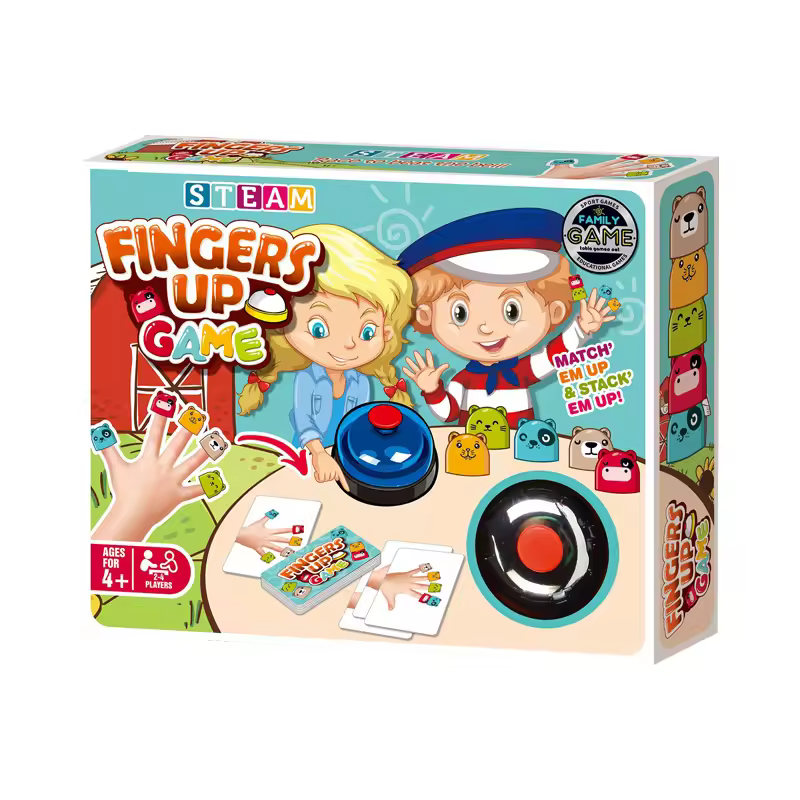 High Quality Funny Finger Up Novelty Board Game Educational Learning Family Party Game Finger Toys For Kids