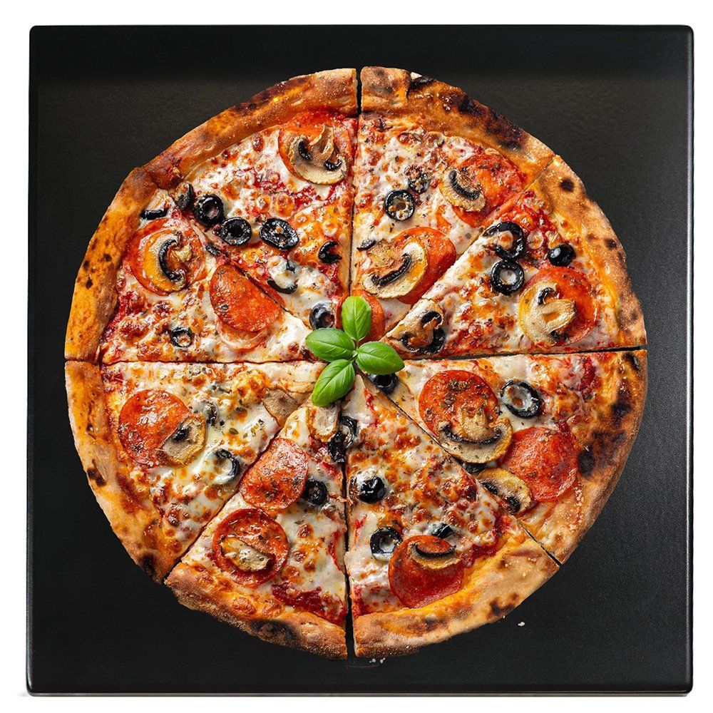 Hot Selling High Quality Commercial Grilling Wholesale High-Temperature Resistant Cordierite Baking Pan Pizza Stone Plate for Cooking Baking