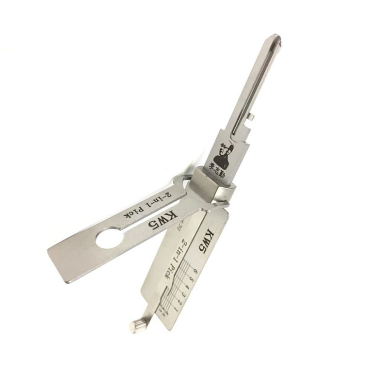 Tsnew Car Repair Tool Kit Automotive Tools Lishi 2 in 1 Auto Pick Decoder Mit11 Isu5 Hyn11