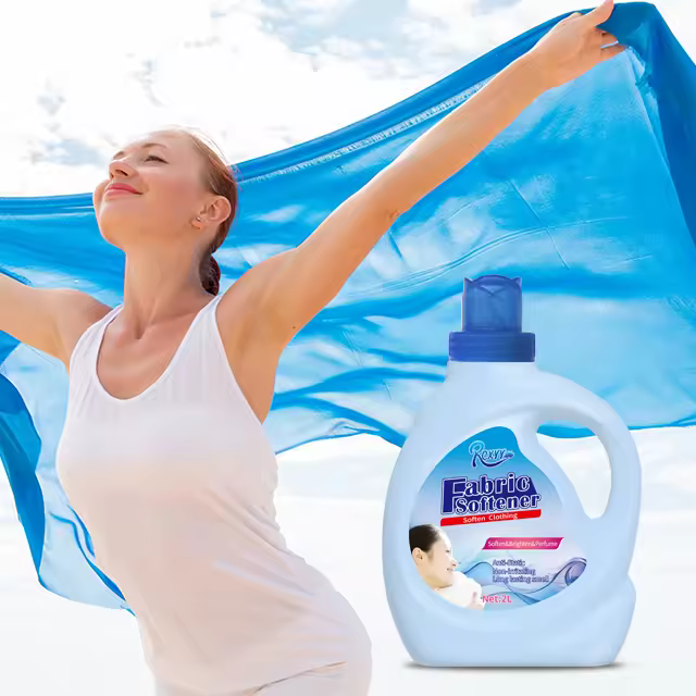 Wholesale 2 Liter Eco-friendly Laundry Detergent Liquid Fabric Softener For Clothes Fragrant And Softening