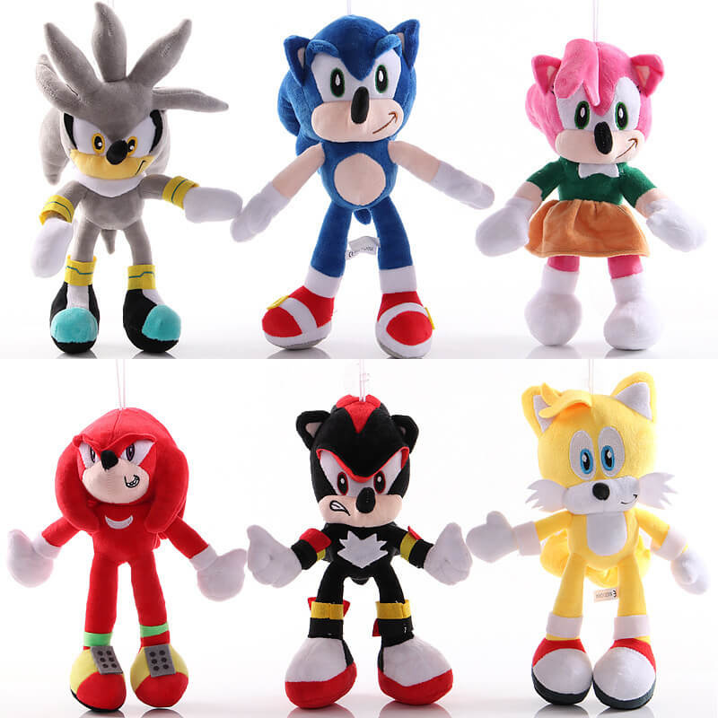 Wholesale Bulk Sonic The Hedgehog Plush Shadow The Hedgehog Plush Tails Plush Toys Stuffed Animals Soft Plushies Manufacturer Factory Plush