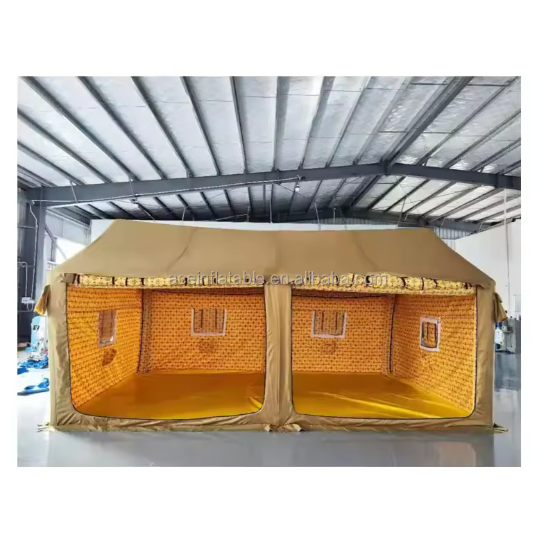 5-20 People Middle East Arab Inflatable Desert Tent Outdoor Waterproof Air Tight Travel Tent Air Inflatable Camping Tent