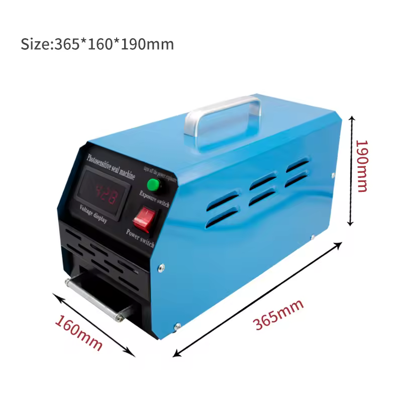 Flash Stamp Maker Factory Ready To Ship Automatic 110v 120v Rubber Foam Flash Stamp Making Machine