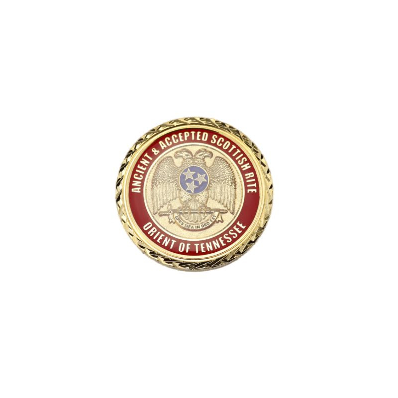 Authentic Gold Military Souvenir Coin for Veterans and Collectors