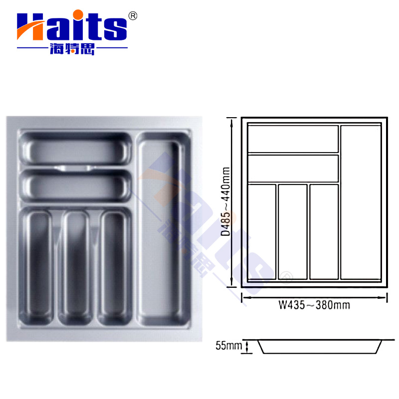 Furniture Fittings Hardware Kitchen Plastic Cutlery Tray Manufacturer and Supplier