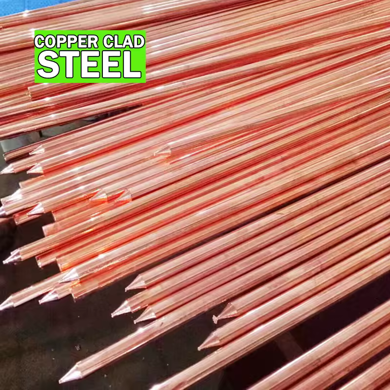 2025 High-performance Copper Clad Steel Ground Rod Cost-effective High Strength Ground Rod For Communication Facilities