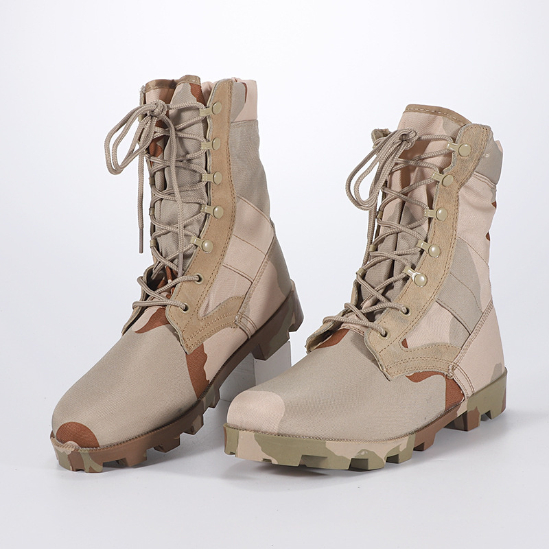 Latest Popular Lowest Price Poli Tactical Combat Jungles Desert Mil Tactical Boots