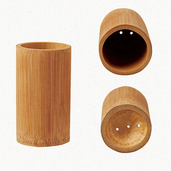 Kitchen Cooking Utensils Bamboo Storage Tube