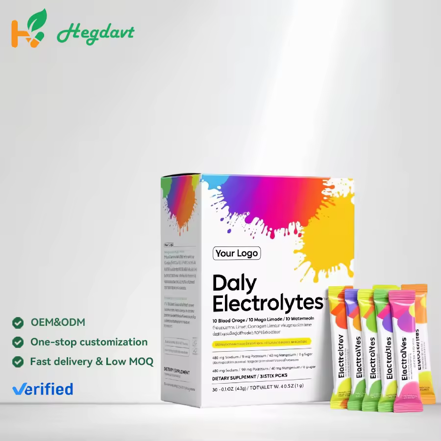 Electrolytes Powder Sport Supplements Adult Daily Sugar Free Vegan Matcha Flavor Fast Hydration Factory Price Oem