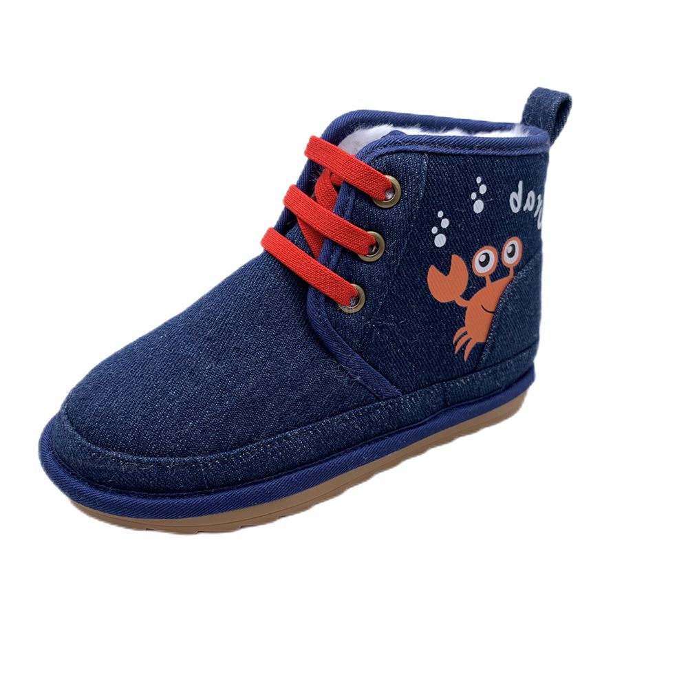 Wholesale Girls Fashion Boots Lace-up Shoes Snow Boots