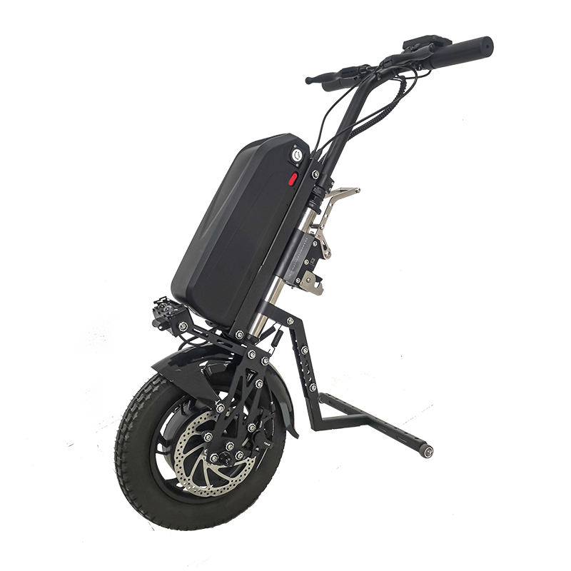 350W Motorized Wheelchair Conversion Kit Turn Manual Wheelchair Into Electric, Lightweight Foldable & Portable, B2B