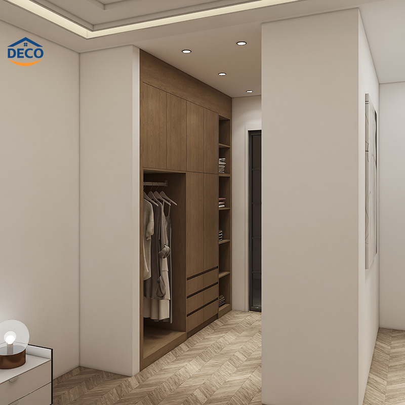 2024 Low Price Bedroom Furniture Wood 3 Door Wardrobe