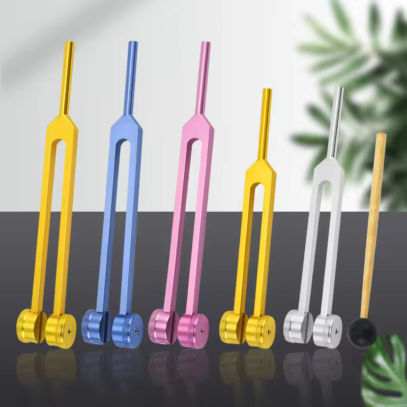 Ear-picking Tuning Fork 128hz Vibrator Tool Tuning Fork Bell Rings Buddha Singing Tuning Fork With Logo Customized