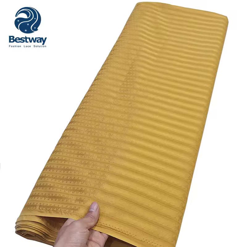 Bestway Swiss Voile Lace African Party Best Quality Men Cotton Dry Lace