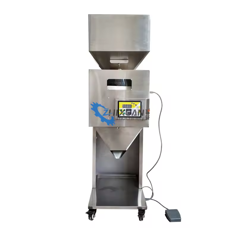 High Speed Candy Packaging Machine Gummy Weighing Filling Machine Particle Distributor