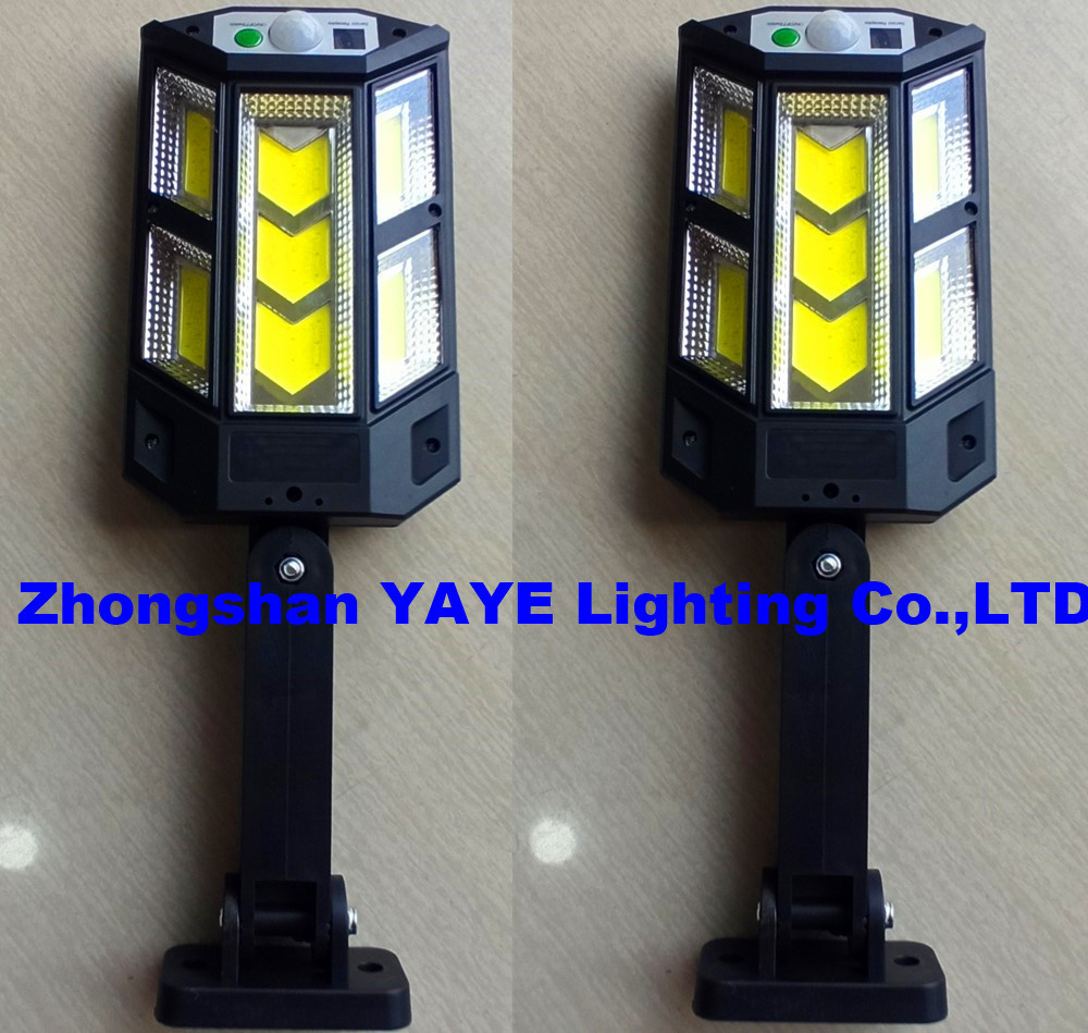 Yaye 2024 CE/RoHS Supplier Price Mini Solar Outdoor IP66 Mini Street Lighting with Remote Controller/Radar Sensor/Motion Sensor/1000PCS Stock