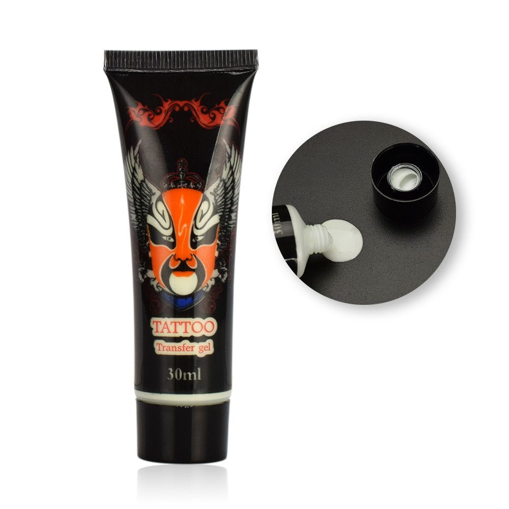 Hadiyah Beauty 30ml Tattoo Cream Gel Transfer Body Paint Stencil Stuff Oils