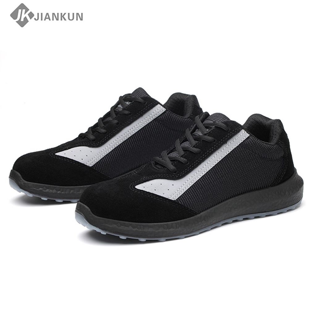Best Quality Anti-Scalding Anti-Slip Suede Leather Safety Shoes with Steel Toe Suitable for Men Women