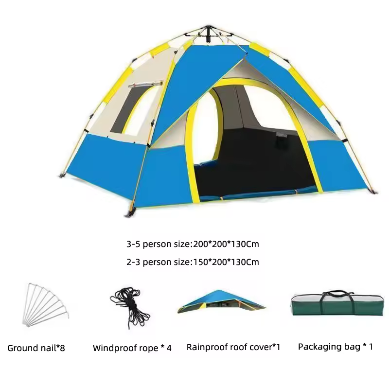 Best Selling High Quality Portable Hiking Folding Outdoor Waterproof Camping Tents