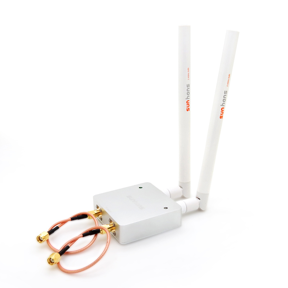 Sunhans Single Band Repeater 1000MW 5g Wireless Amplifier Portable WiFi Booster for Home Drone Uav RC Equipment