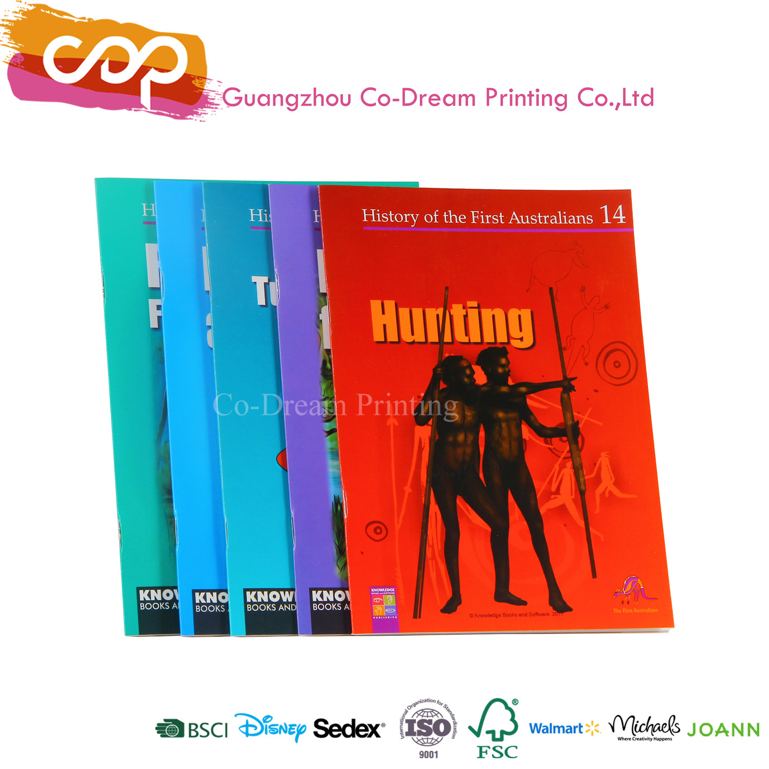 Hunting for Food Saddle Stitching Book