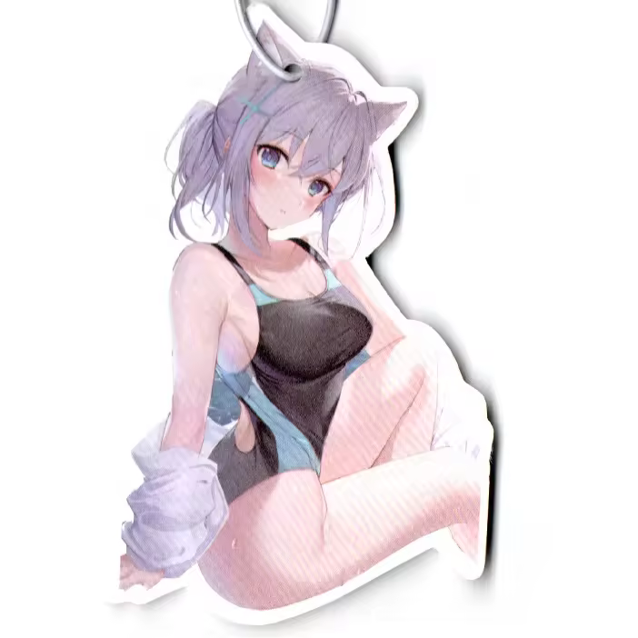 Jdmotorsport88 Sexy Female Aromatherapy Tablets Jdm Car Air Freshener,Hanging Air Freshener Rearview Mirror Pendant