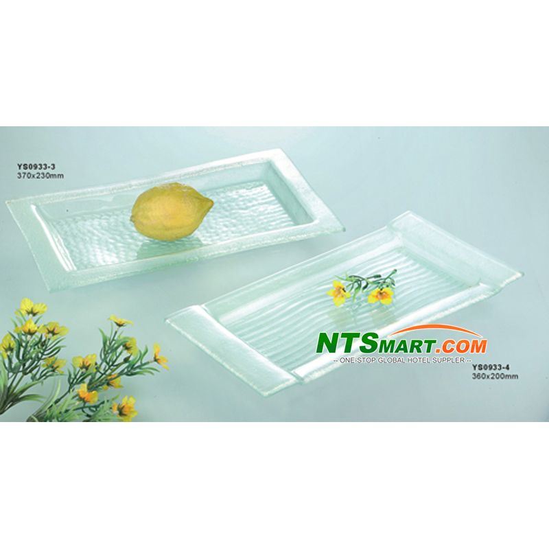 Glass Plate Glass Tray Tableware