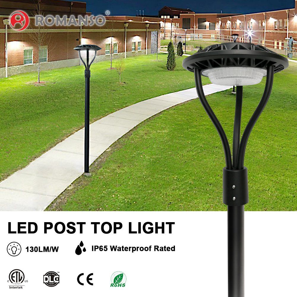 Trusty Supplier 50W 60W 100W Garden Light Outdoor LED High Performance Post Top Lighting Pole Path Lighting
