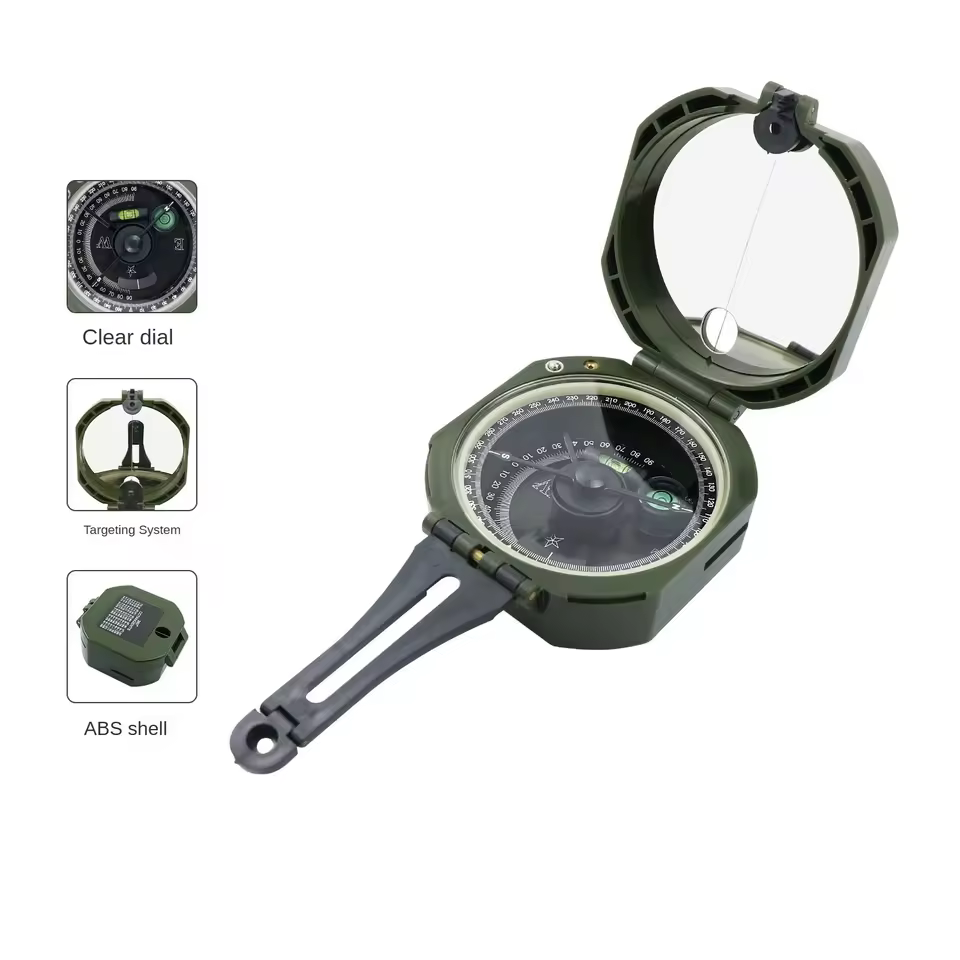 7 In 1 Compass Authentic Outdoor Professional Geological Multifunction Digital Compass High-precision Geological Compass