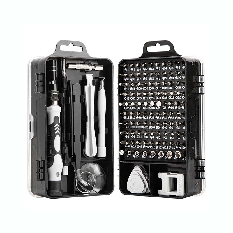 Hot Sale 115-in-1 Multifunctional Screwdriver Bits Set for Repairing Watch Phone Tool Box Set