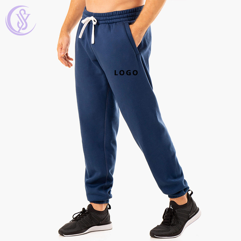 Hot Sale Workout Streetwear Warm Cotton Men's Joggers Pants Running Sports Plain Sweatpants