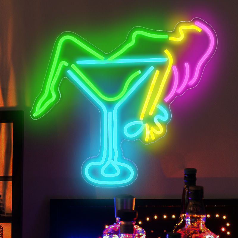 Wholesale High Quality Neon Flex LED-Illuminated Signs for Bar Decor