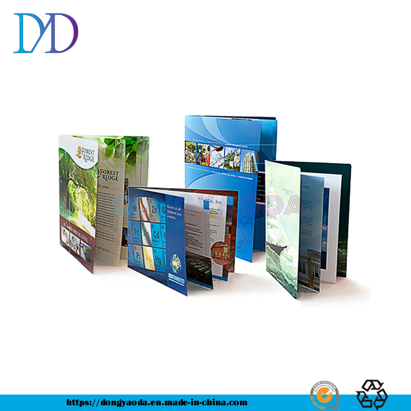Glossy Lamination Promotion Magazine/Catalogue/Booklet Printing, A4 Brochure