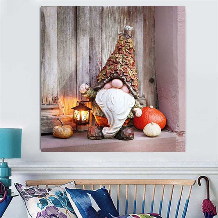 Factory LED Canvas Printing Christmas Elf Wall Art Home Decor
