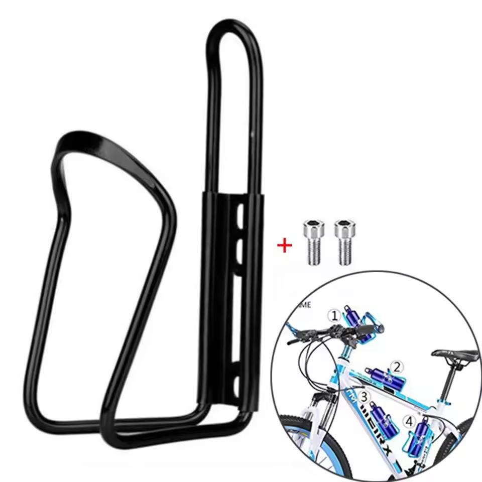 Aluminum Alloy Bicycle Bottle Holder Classic Cycling Mountain Bike Accessories Bottle Cage Bike Drink Holder Bicycle