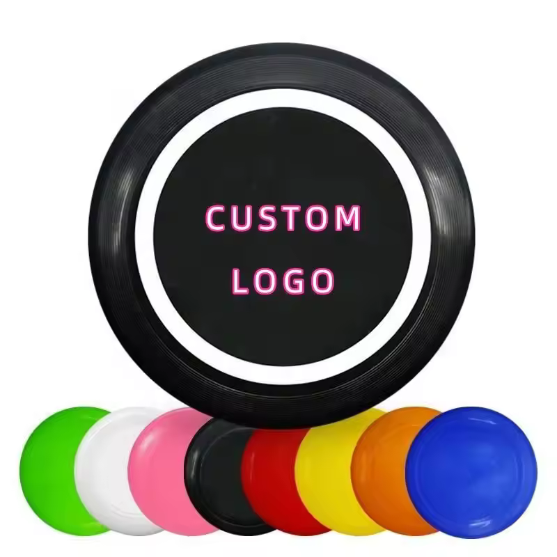 Factory Wholesale Pe Flying Disc Circular Disc Custom Logo Blank Plastic Pet Golf Dog Flying Saucer Flying Disc Frisbeed