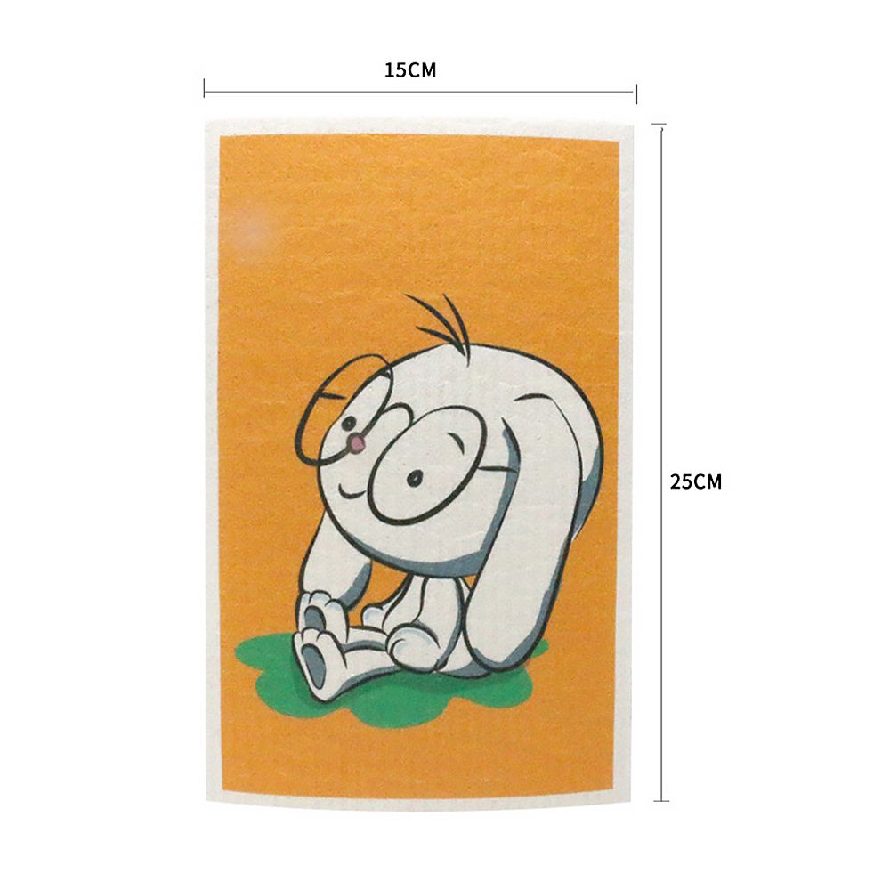 Printing Sponge Cloth Kitchen Washing Cloth