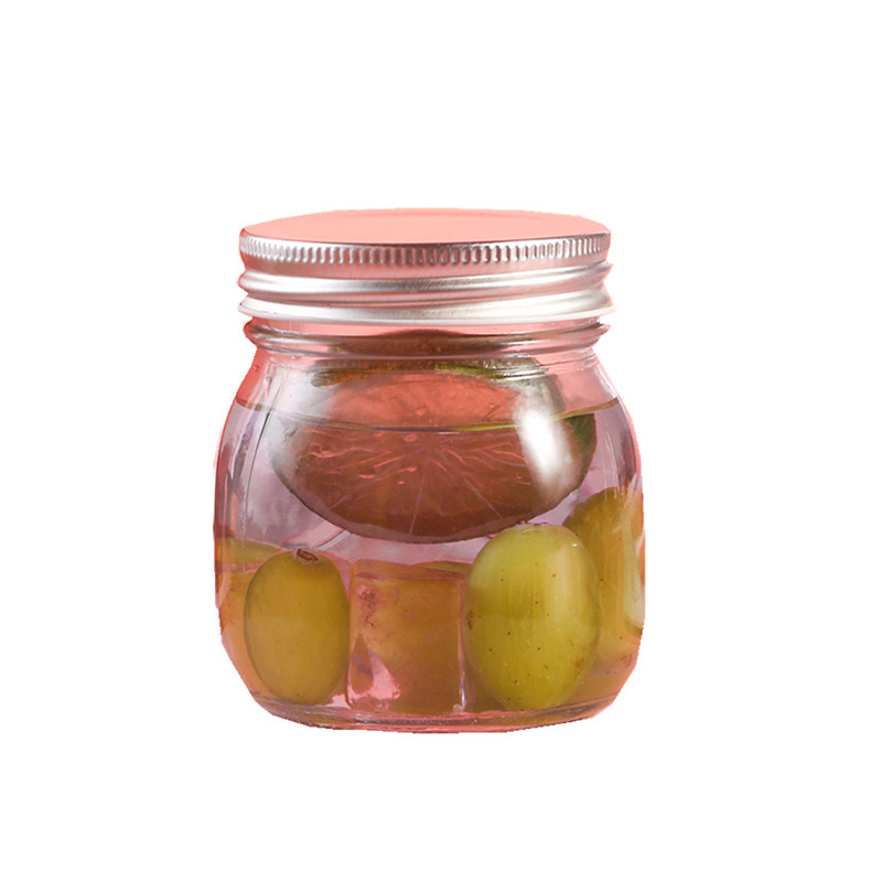 Mason Container, Canning Jars Jelly Jars with Regular Lids, Ideal for Jam, Honey, Wedding Favors, Shower Favors