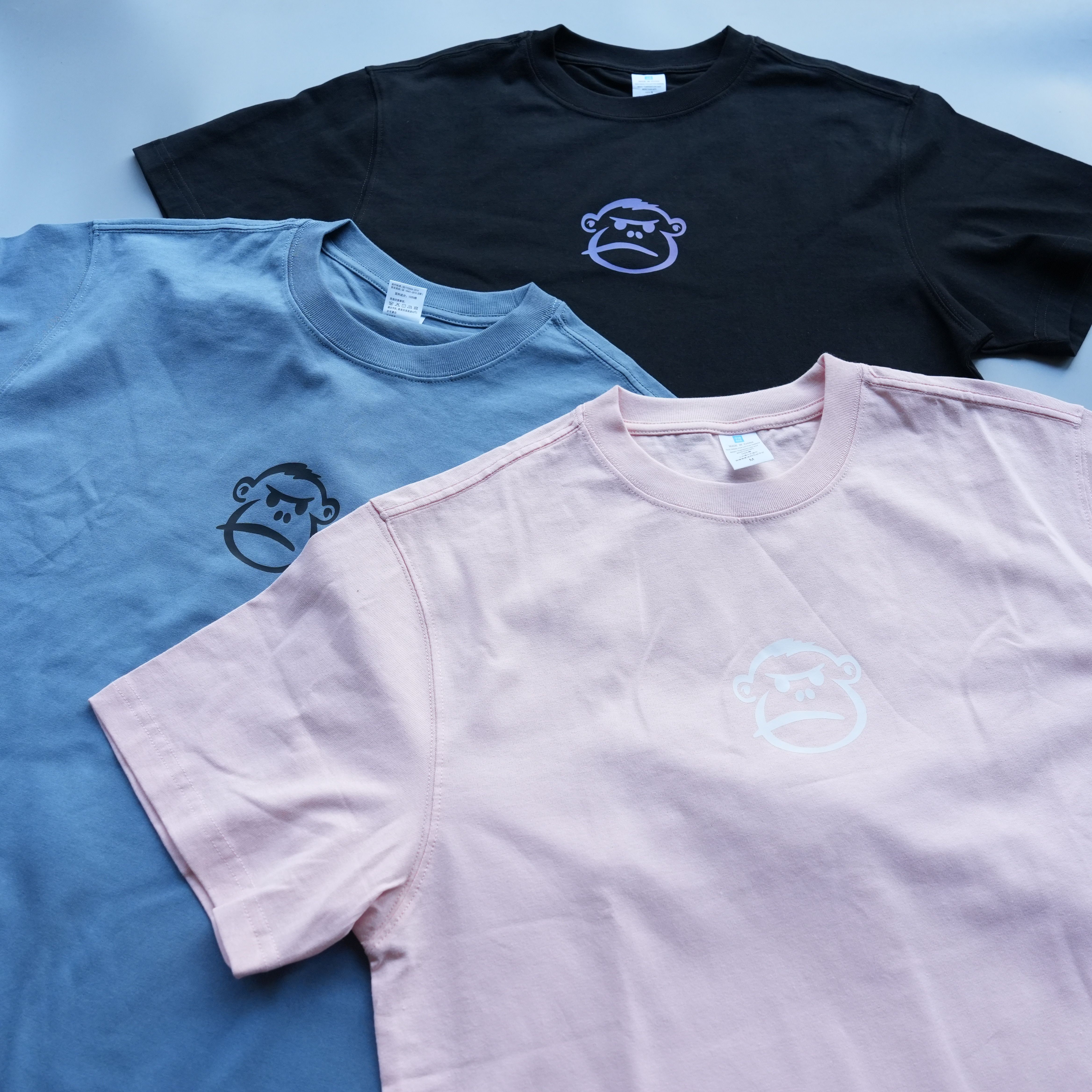 Ykh 230GSM Pure Cotton T Shirt Oversized O-Neck Mens' T-Shirts