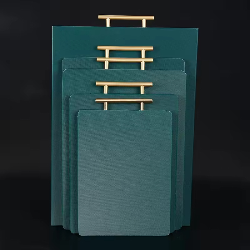 OEM Design Reasonable Price Multi-Function 4-Piece Cutting Board Set with Handles for Home Camping Trip or Kitchen