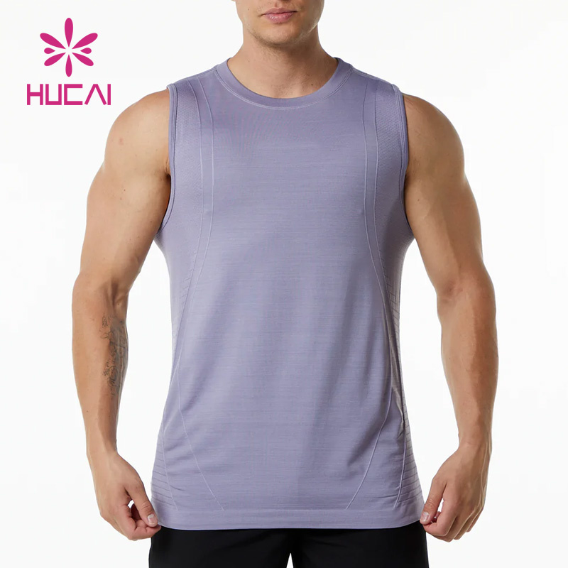 Men Soft Cotton Round Neck Factory Manufacturer Tank Tops