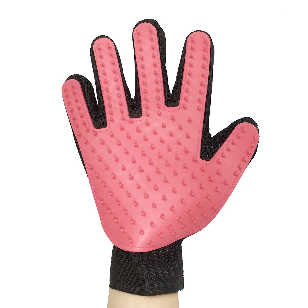 Have in Stock Cleaning Brush Hair Remover Bathing Shower Sillica Gel Dog Cat Grooming Pet Supply