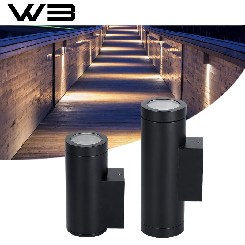 40W Facade Lighting Double Head up Down LED Wall Light IP65 CE High-Quality Dual Head LED Wall Lamp Best Double Head LED Wall Light for Garden