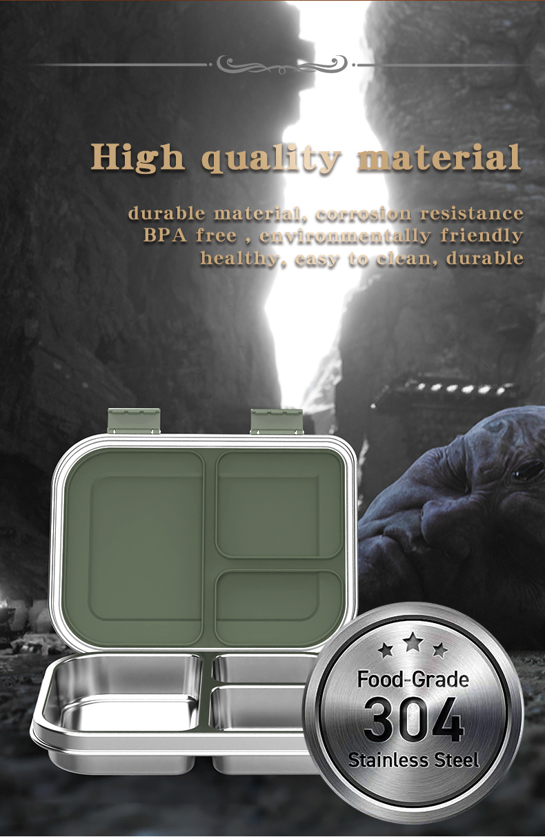 Premium Insulated Stainless Steel Lunch Box for Work