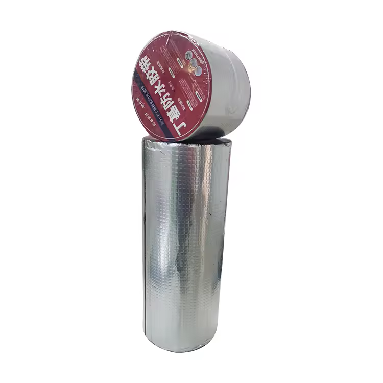 Self Adhesive Aluminium Butyl Tape Waterproof Roof Butyl Waterproof Deck Joist Tape Professional Factory Since 1994